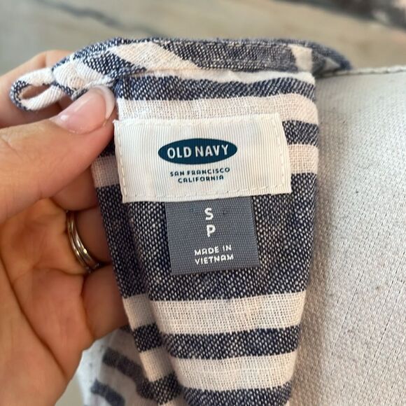 Old Navy Navy and White Striped Dress - Picture 7 of 10